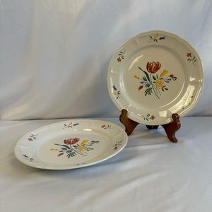 French Country Kitchen Anne Marie Dinner Plates
Stoneware Set of 2